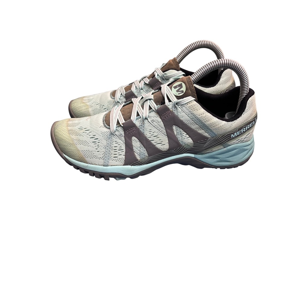 Merrell Siren Edge Q2 Women Hiking Shoes Blue Grey J12396 Size 7.5 - Picture 3 of 9